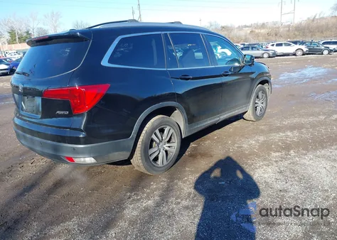 2017 Honda Pilot Ex-L from USA, damaged, VIN 5FNYF6H68HB025996
